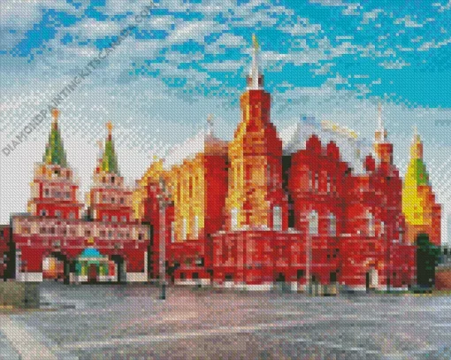 Red Square Moscow Diamond Painting