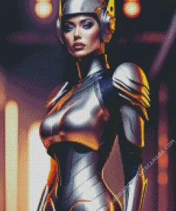 Robocop Girl Diamond Painting