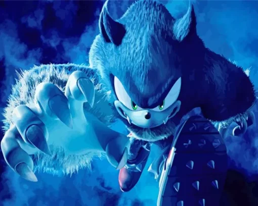 Sonic The Werewolf Diamond Painting