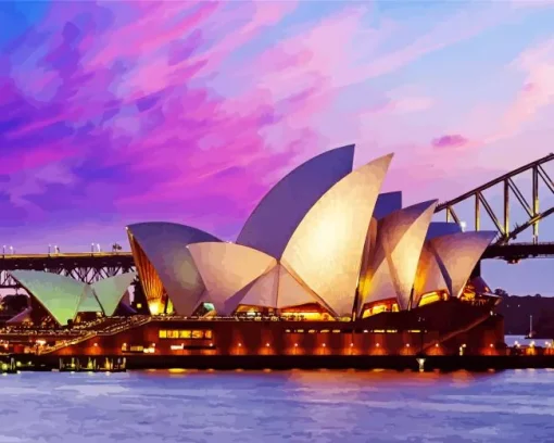 Sydney Opera House Diamond Painting