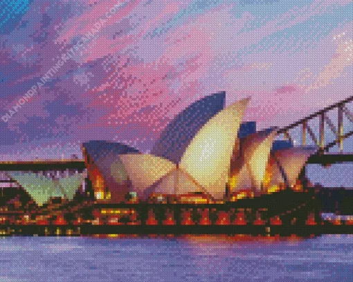 Sydney Opera House Diamond Painting