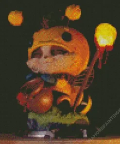 The Bee Teemo Diamond Painting