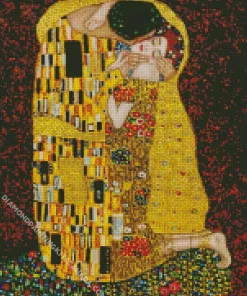 The Kiss By Gustav Klimt Diamond Painting