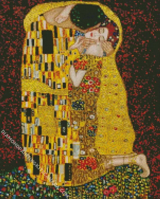 The Kiss By Gustav Klimt Diamond Painting