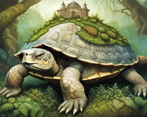 Turtle Art Diamond Painting