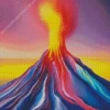 Volcano Diamond Painting