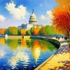 Washington DC Landscape Diamond Painting