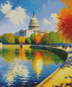 Washington DC Landscape Diamond Painting