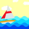 Animation Boat Diamond Painting