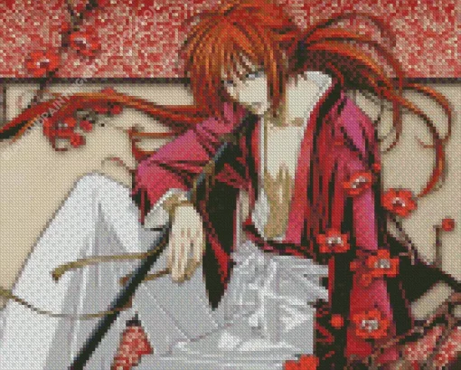 Kenshin Himura Diamond Painting