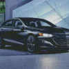 Black Chevy Malibu Diamond Painting