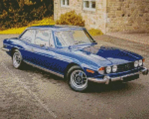 Blue Triumph Stag Diamond Painting