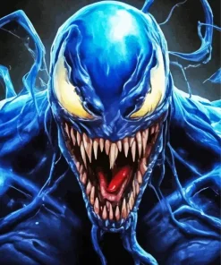 Blue Venom Diamond Painting