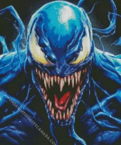 Blue Venom Diamond Painting