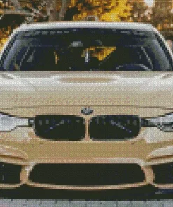 BMW Sand Color Diamond Painting