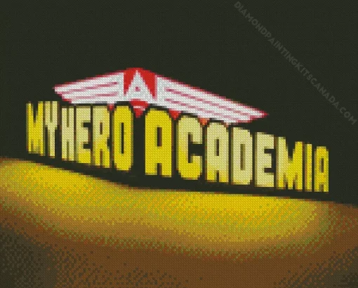 BNHA Logo Diamond Painting