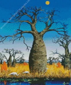 Boab Trees Diamond Painting