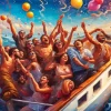 Boat Party Diamond Painting