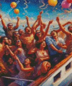 Boat Party Diamond Painting