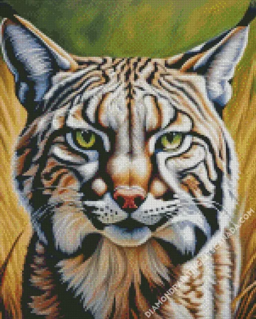 Bobcat Face Diamond Painting