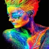 Body Art Neon Diamond Painting