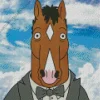 Bojack Horseman In Suit Diamond Painting