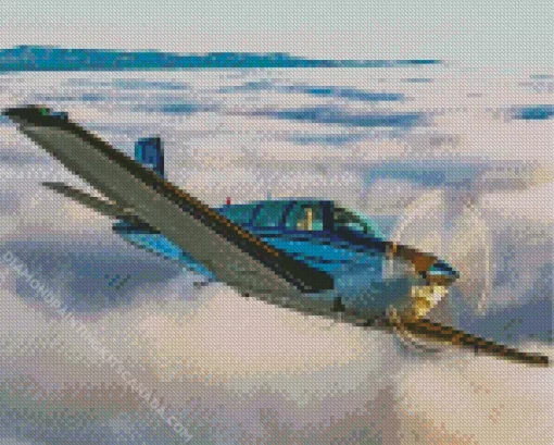 Bonanza Flying Diamond Painting