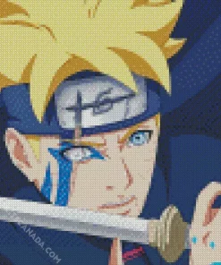 Boruto Uzumaki Art Diamond Painting