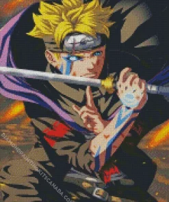 Boruto Uzumaki Diamond Painting