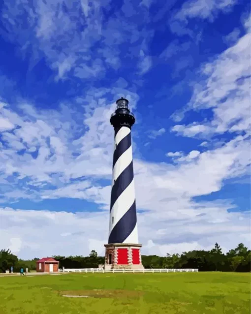 Cape Hatteras Lighthouse Diamond Painting