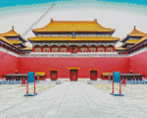 China Forbidden City Diamond Painting