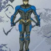 Dick Grayson Nightwing Diamond Painting