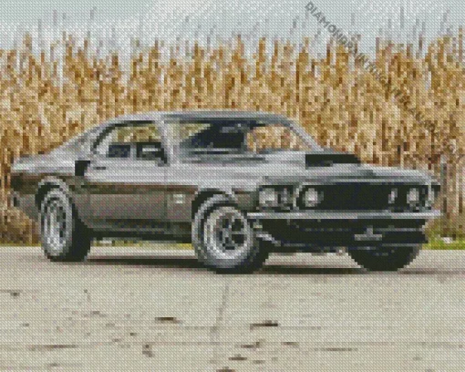 Ford Hitman Mustang Diamond Painting