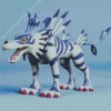 Garurumon Digimon Adventure Diamond Painting