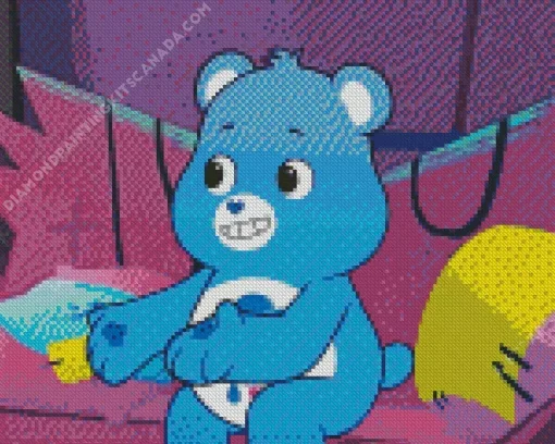 Grumpy Bear Diamond Painting