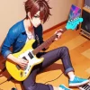 Guitarist Anime Boy Diamond Painting