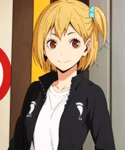 Haikyuu Hitoka Yachi Diamond Painting