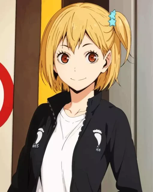 Haikyuu Hitoka Yachi Diamond Painting