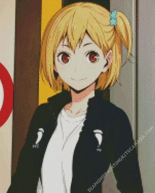 Haikyuu Hitoka Yachi Diamond Painting