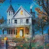 Halloween House Diamond Painting