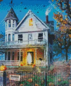 Halloween House Diamond Painting