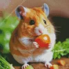 Hamster Eating Diamond Painting