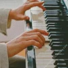 Hands Playing Piano Diamond Painting