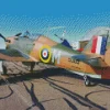 Hawker Hurricane Diamond Paint