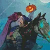 Headless Horseman Diamond Painting