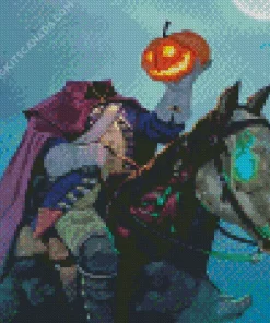 Headless Horseman Diamond Painting