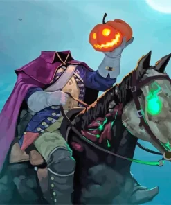 Headless Horseman Diamond Painting