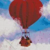 Heart Air Balloon Diamond Painting