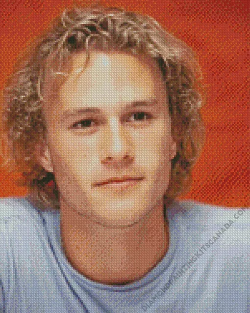 Heath Ledger Diamond Painting