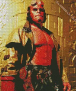 Hellboy Superhero Diamond Painting